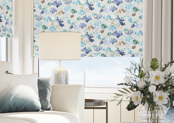 Palm Beach, Cool Water - Roller Blind - Image 5